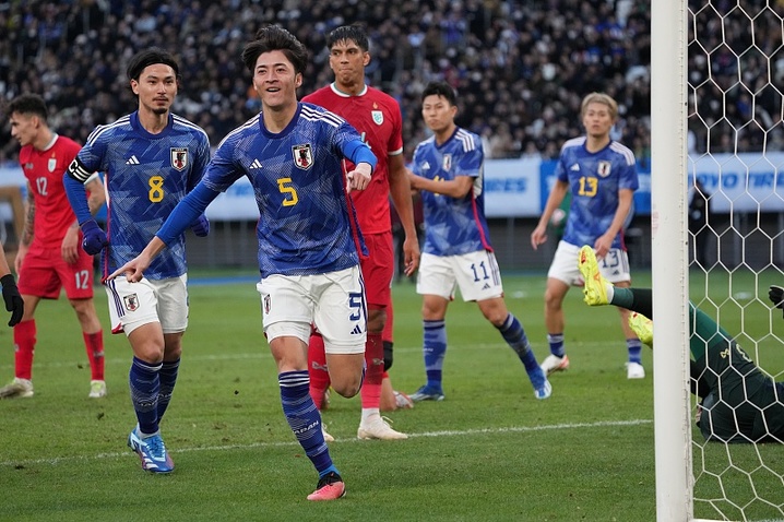 5比0大胜泰国队 日本男足国际赛事强弱通吃